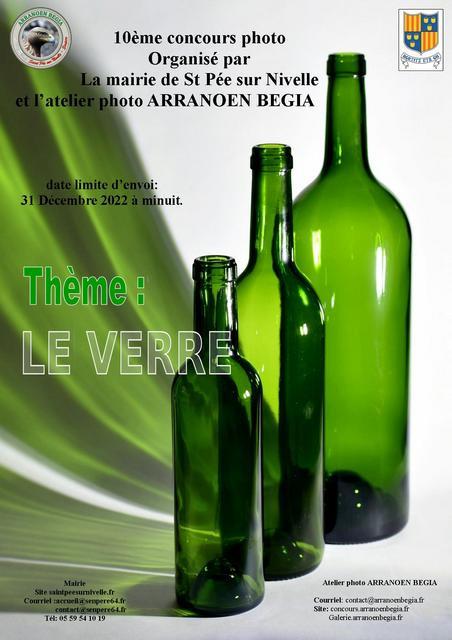 Concours photo 2023  "Le Verre" - Atelier Photo "Arranoen Begia"