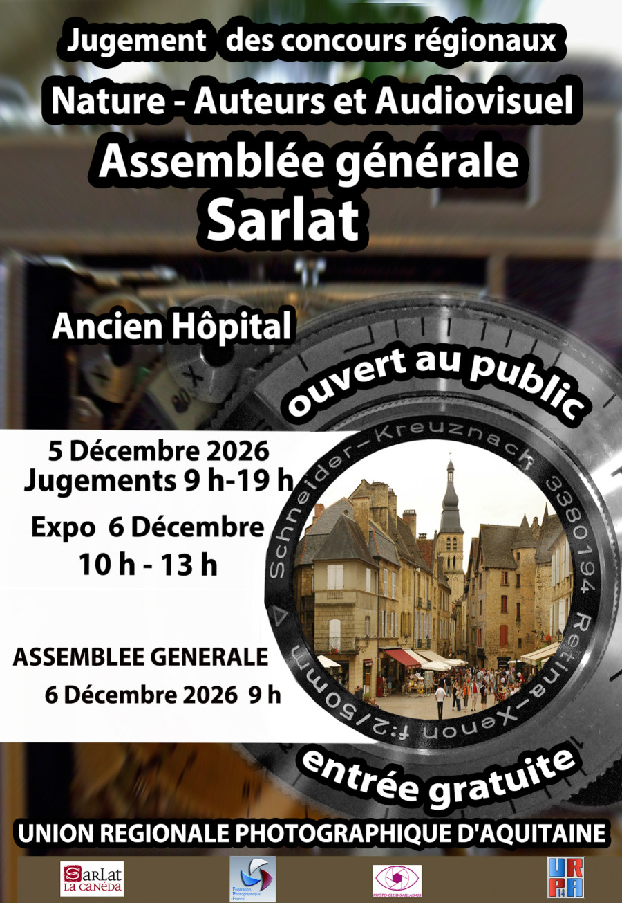 Rendez vous à Sarlat les 5 et 6 décembre