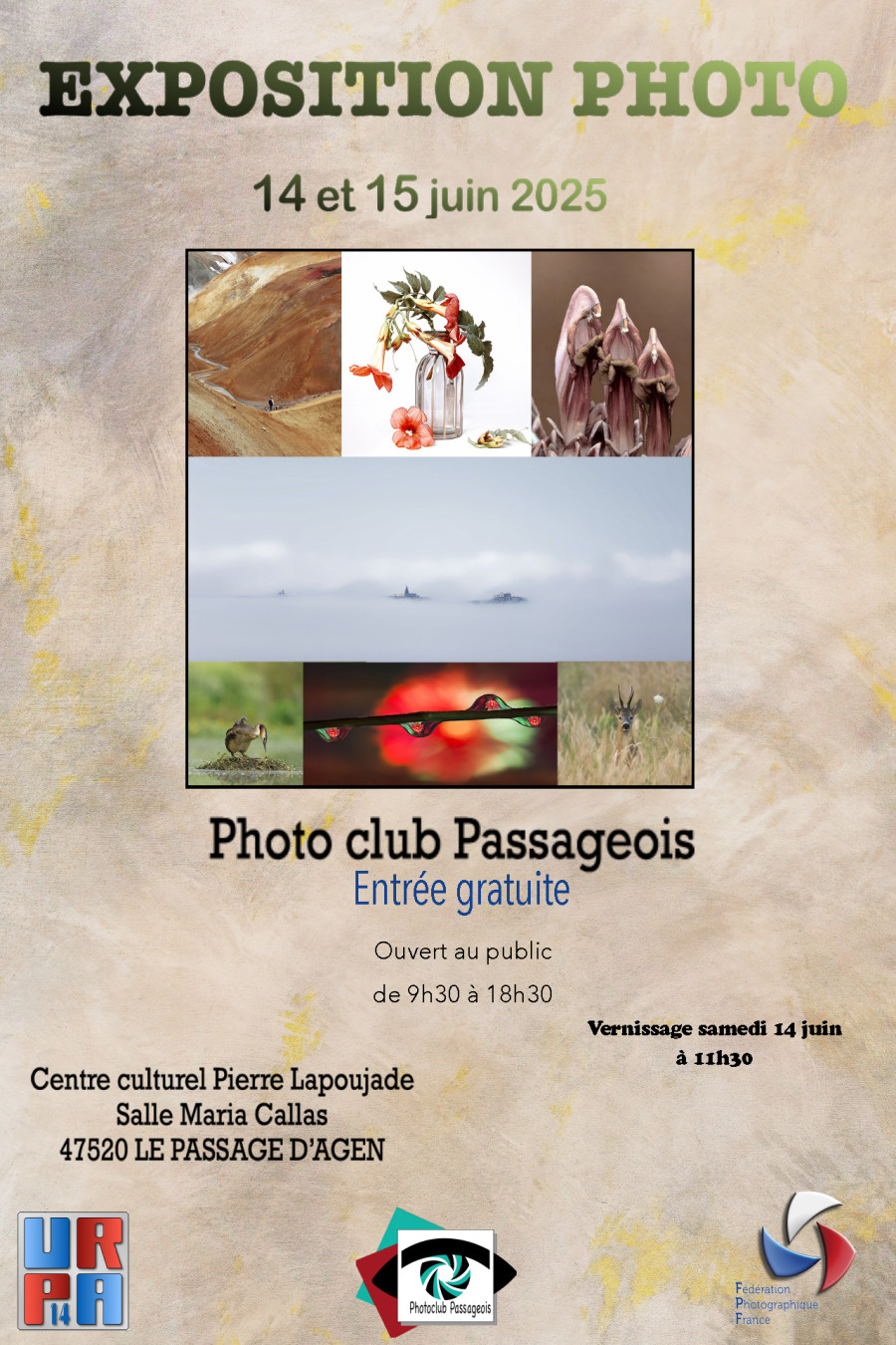 Le photo club passageois expose