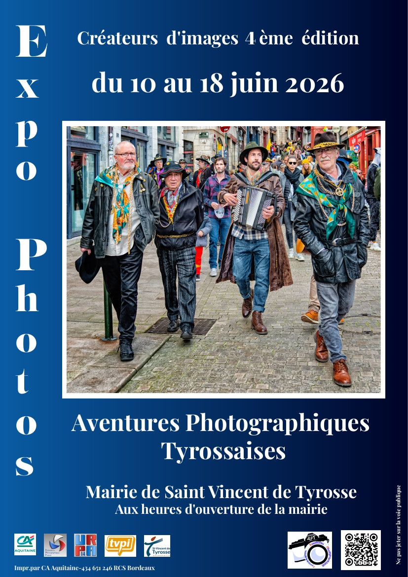 Aventures Photographiques Tyrossaises vous invite à son exposition