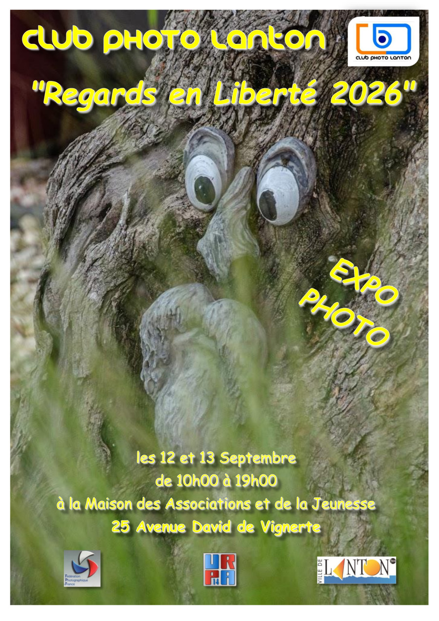 L'expo annuelle du Club Photo de Lanton aura lieu les 13 et 14 septembre